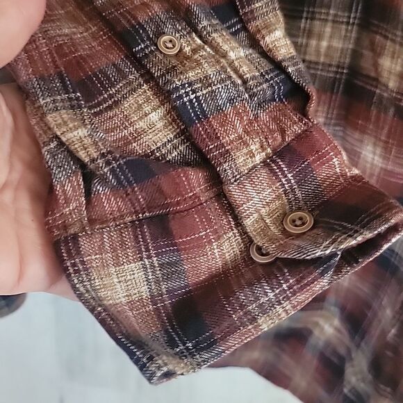 NWT Solaris Big and Tall long sleeve Flannel size 2XB - Picture 8 of 9